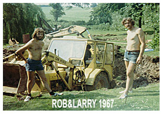 ROB AND LARRUY (CASCADE FOUNDERS) 1968